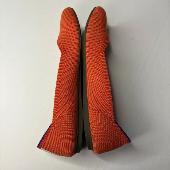 Rothy's Orange Flats with Striped Detail - Picture 11 of 12
